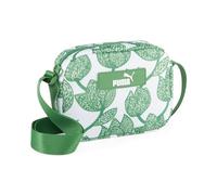PUMA Core Pop Cross Body Bag Damen Schultertasche, green, Einheitsgröße