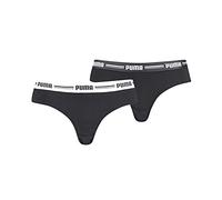 2PACK Brasil-Slips für Damen Puma schwarz (603043001 200) XS