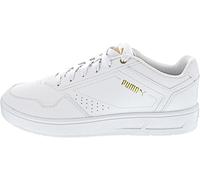 Puma Court Classic 353780 Herren Sneaker für Sportliche Spaziergänge in Weiß, Low-Top, Schnürung, Unisex-Größen 40, 41, 42