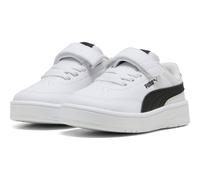 Sneaker PUMA "COURT CLASSIC CLEAN AC+ INF", Damen, Gr. 23, weiß (puma weiß, puma schwarz), Synthetik, Schuhe Sneaker, mit Gummi-Laufsohle, mit SOFTFOAM+ Dämpfungstechnologie (42830603-23) puma weiß, p
