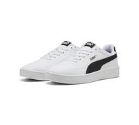 PUMA Court Classic CLEAN, Unisex Sneaker, PUMA White-PUMA Black,