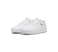 PUMA Unisex Court Classic Turnschuhe, Puma White Puma Gold, 37 EU