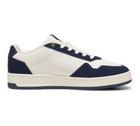 PUMA Unisex Court Classic SD Sneaker, Frosted Ivory-Club Navy Gold, 50 EU
