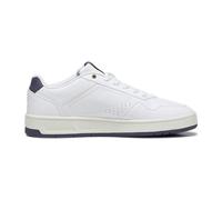 Puma Court Classic Sneaker 16 - PUMA white/dark myrtle/PUMA gold 47 für Herren, weiß, Größe 45 EU / 10,5 UK