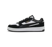 PUMA Court Classic Sneakers aus Wildleder Unisex, Schuhe, Weiß, 35.5