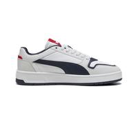 Puma Court Classic Street, Unisex Sneaker, Puma White-Puma Navy-Feather Gray,