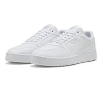 PUMA Unisex Court Classic Street Sneaker, Weiß, Weiß, kühles Dunkelgrau, 43 EU