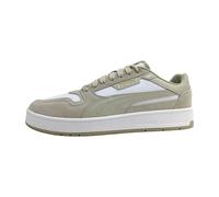 Puma Court Classic Street SD, Unisex Sneaker, Puma White-Desert DUST-Puma Gold,