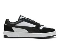 Puma Sneaker Court Classic aus Wildleder Unisex Weiß/Schwarz/Gold Größe 45