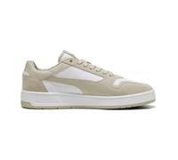 Puma Herren Freizeitschuhe Court Classic Street SD Weiß/Desert Dust/Gold Größe 40,5