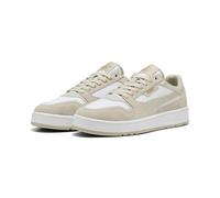 Puma Court Classic Street SD, Unisex Sneaker, Puma White-Desert DUST-Puma Gold,
