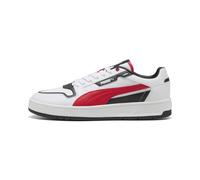 Sneaker PUMA "Court Classic Street Sneakers Erwachsene", Gr. 42, rot (weiß for all time rot schwarz), Obermaterial: Synthetik; Futter: Synthetik, Textil; Innensohle: Textil; Laufsohle: Gummi, Schuhe (