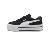 PUMA Court Classic Vulc Platform Sneakers Damen, Schuhe, Schwarz, 36 Black