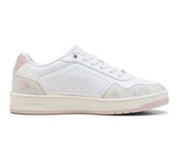 PUMA Damen Court Classy Crafted Flowers Sneaker, Puma White Rose Quartz, 40 EU