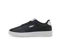 Puma Damen Sneaker Court Lally Schwarz/Weiß Synthetik Schnürung 40,5 EU