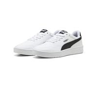 PUMA Damen Court Lally Sneaker, White Black, 40.5 EU