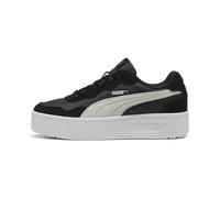 Puma Court Lally Skye Suede Sneakers Damen Schuhe | Mit Colorful | Black/White | Größe: 40.5 Black
