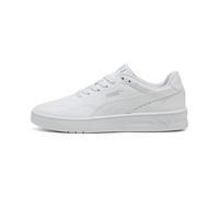 Sneaker PUMA "COURT LALLY", Damen, Gr. 39, weiß (puma weiß, puma weiß, cool light gray), Schuhe Sneaker, für sportliche und lässige Anlässe, mit SOFTFOAM+ Dämpfung, Topseller (70771948-39) puma weiß,
