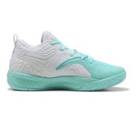 PUMA Court Pro 3 Basketballschuhe 04 - PUMA white/PUMA black/elektro aqua 42.5