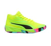 Puma Basketballschuhe Court Pro Marble – gelb/hellgrün – Größe 45