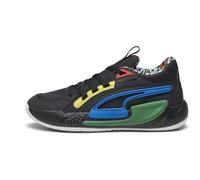 Puma Hallen-Indoorschuhe Court Rider Chaos schwarz/bunt Herren, Größe Euro (US) 47 (13)