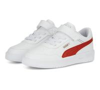 PUMA COURT Ultra AC+ PS Sneaker, WHITE-for ALL TIME RED-CLYDE ROYAL Gold, 31 EU