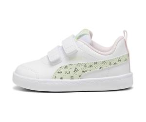 Puma Courtflex v2 Woods V Inf Kinder Freizeitschuhe, weiß, Größe 22 22