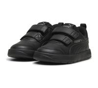 PUMA Courtflex V3 Baby-Sneaker mit Klettverschluss 01 - PUMA black/PUMA black/cast iron 20
