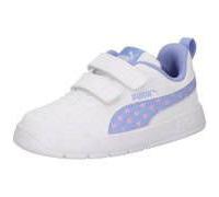 Puma Kinder Sneaker COURTFLEX V3 DOTTY V INF Weiß/Intense Lavender/Pink Shimmer