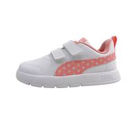Puma Courtflex V3 Dotty V Inf 398759-05 Weiß white/pinkscape/silv mist EU 27