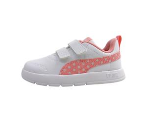 Puma Courtflex V3 Dotty V Inf 398759-05 Weiß white/pinkscape/silv mist EU 27