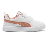 Puma Courtflex V3 Dotty V PS Mädchen Freizeitschuhe, weiß, Größe 32 ½ 32 ½