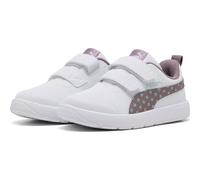 Puma Courtflex V3 Dotty V PS puma white-plum jam-light moss (06) 1.5