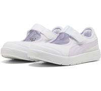 PUMA Kinder Sneaker Courtflex V3 Lina V PS Weiß-Lilac Frost Größe 33
