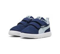 PUMA Courtflex V3 Mesh Baby-Sneaker mit Klettverschluss 19 - blue jewel/lucite 20