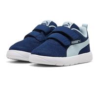 PUMA Courtflex V3 Mesh Baby-Sneaker mit Klettverschluss 19 - blue jewel/lucite 24