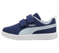 Puma Sneaker Courtflex V3 Mesh PS Mädchen mit Klettverschluss Textil Blau Jewel/Lucite Gr. 35