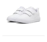Puma Unisex Kinder Courtflex V3 V Ps Sneaker, Puma White Puma White Silver Mist, 32 EU