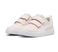PUMA Courtflex V3 Sneaker mit Klettverschluss Kinder 07 - island pink/puma white 35