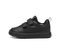 PUMA Courtflex V3 Baby-Sneaker mit Klettverschluss 01 - PUMA black/PUMA black/cast iron 22