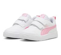 PUMA Courtflex V3 Sneaker mit Klettverschluss Kinder 09 - PUMA white/pink lilac 28