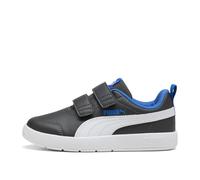 PUMA COURTFLEX V3 V PS Sneaker, Dusky Gray White-Mountain Blue, 30 EU