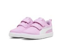 Puma COURTFLEX V3 V PS Sneaker, Mauve Glow White, 3 EU Child