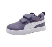 PUMA Courtflex V3 Baby-Sneaker mit Klettverschluss 04 - pale plum/puma white 26