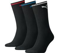 Puma Unisex Crew Socken, Schwarz, 39-42 EU