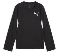 PUMA Cross The Line 3.0 Langarmshirt Kinder 51 - PUMA black-PUMA white 140