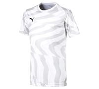 PUMA Cup Jersey Core Jr T-Shirt, White Black, 128
