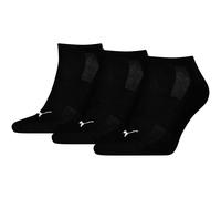 Puma Sneakersocken PUMA UNISEX CUSHIONED SNEAKER 3P – Damen Gr. 35-38, Baumwollmischung, 3x schwarz