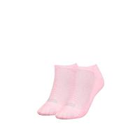 PUMA Damen 2er Pack Sneaker Socken Sportsocken Rosa 39-42