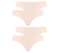PUMA Damen 4er Pack Seamless Strings Microfiber Slips